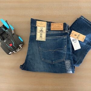 Ralph Lauren Men's Classic Blue Straight Jeans